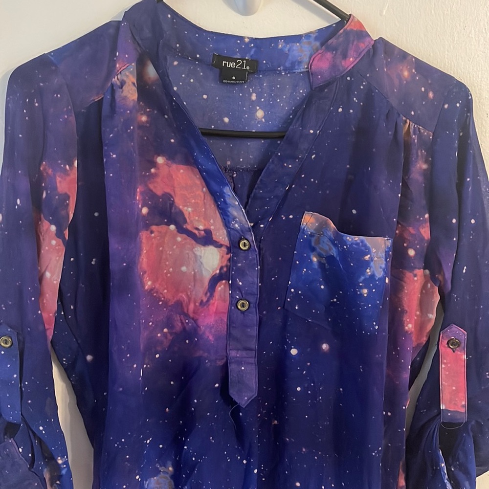 Galaxy blouse